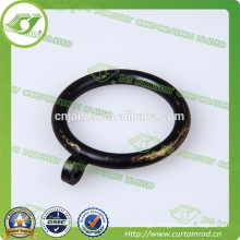 black metal curtain rings, curtain rings tape